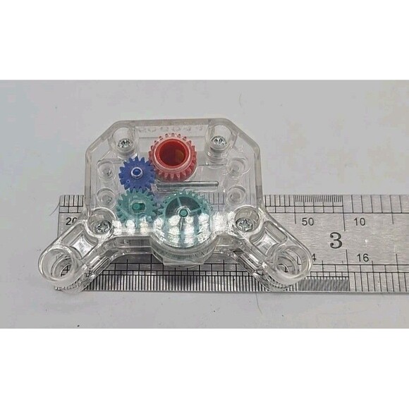 KNex Replacement Part Piece 1 Power Spring Pull Back Wind Up Motor Clear Plastic - Picture 8 of 10